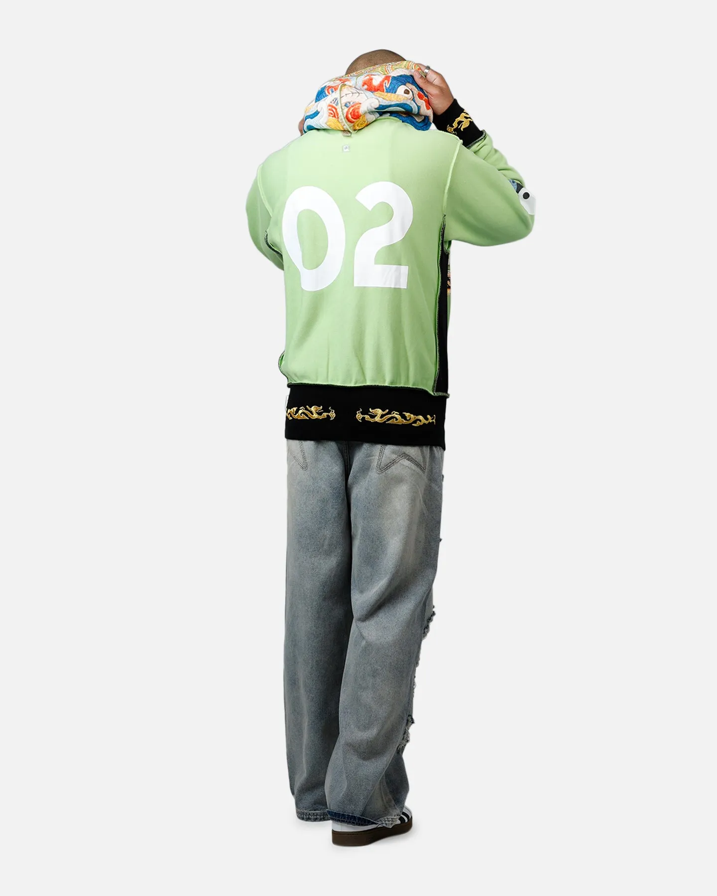ABC Birthstone Hoodie Light Green