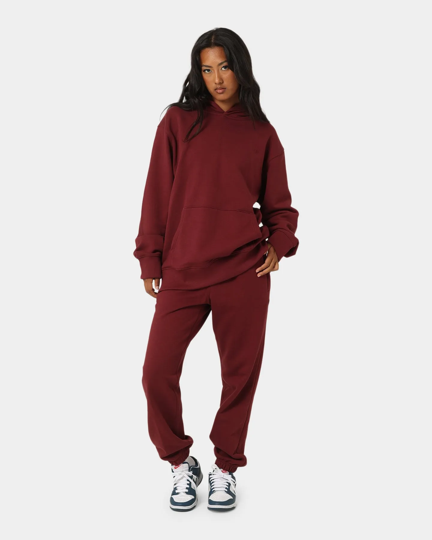 Adidas C French Terry Hoodie Shadow Red