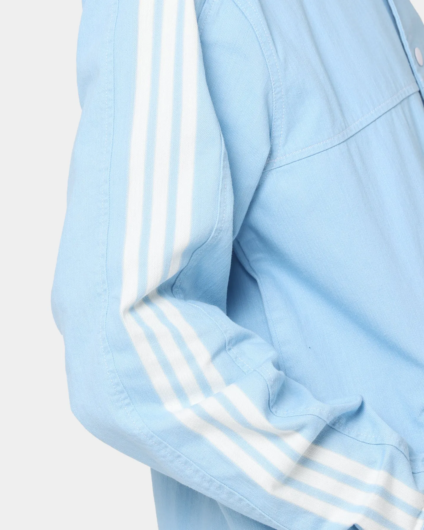 Adidas Denim Jacket Clear Blue