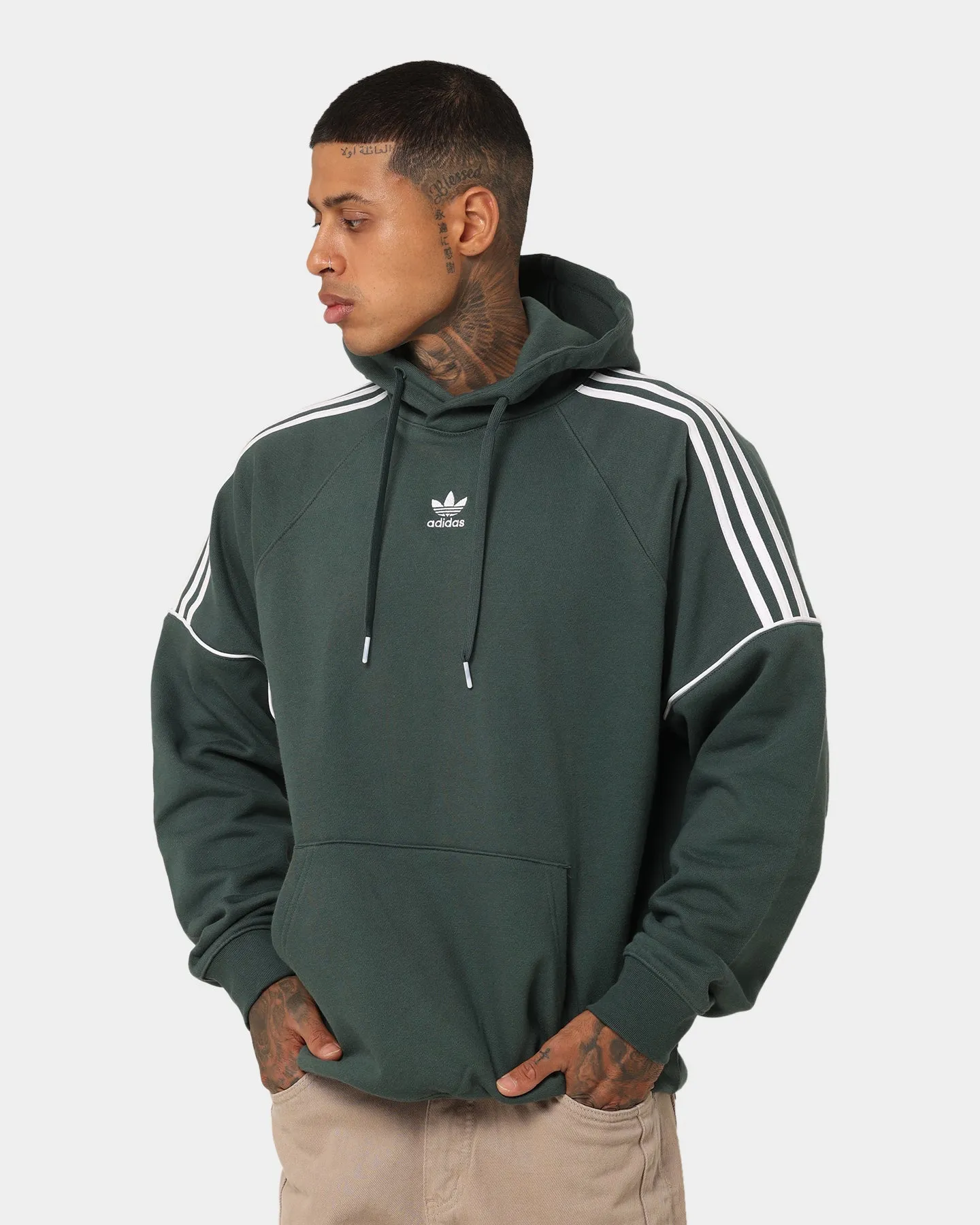 Adidas Essential Hoodie Mineral Green