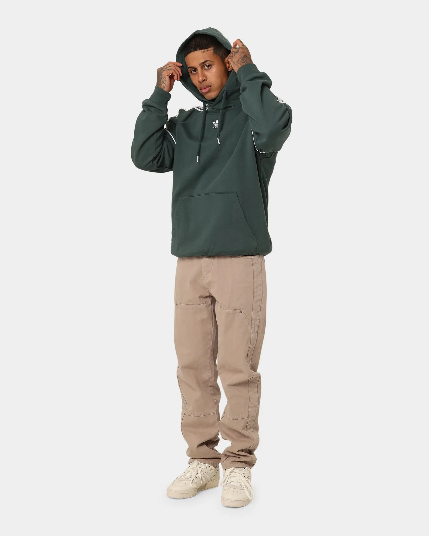 Adidas Essential Hoodie Mineral Green
