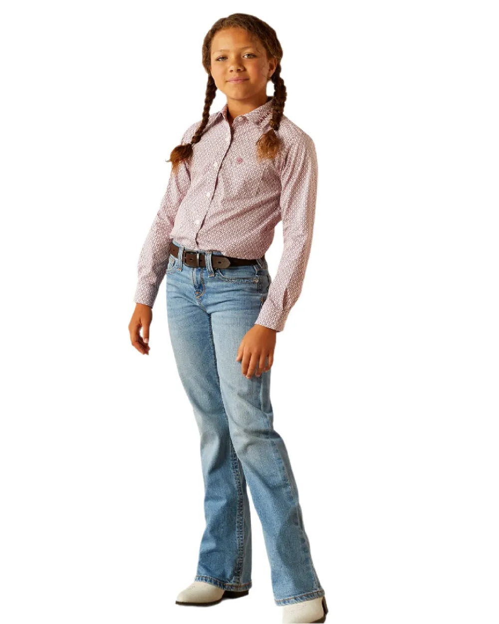 Ariat Childrens Team Kirby Western Shirt
