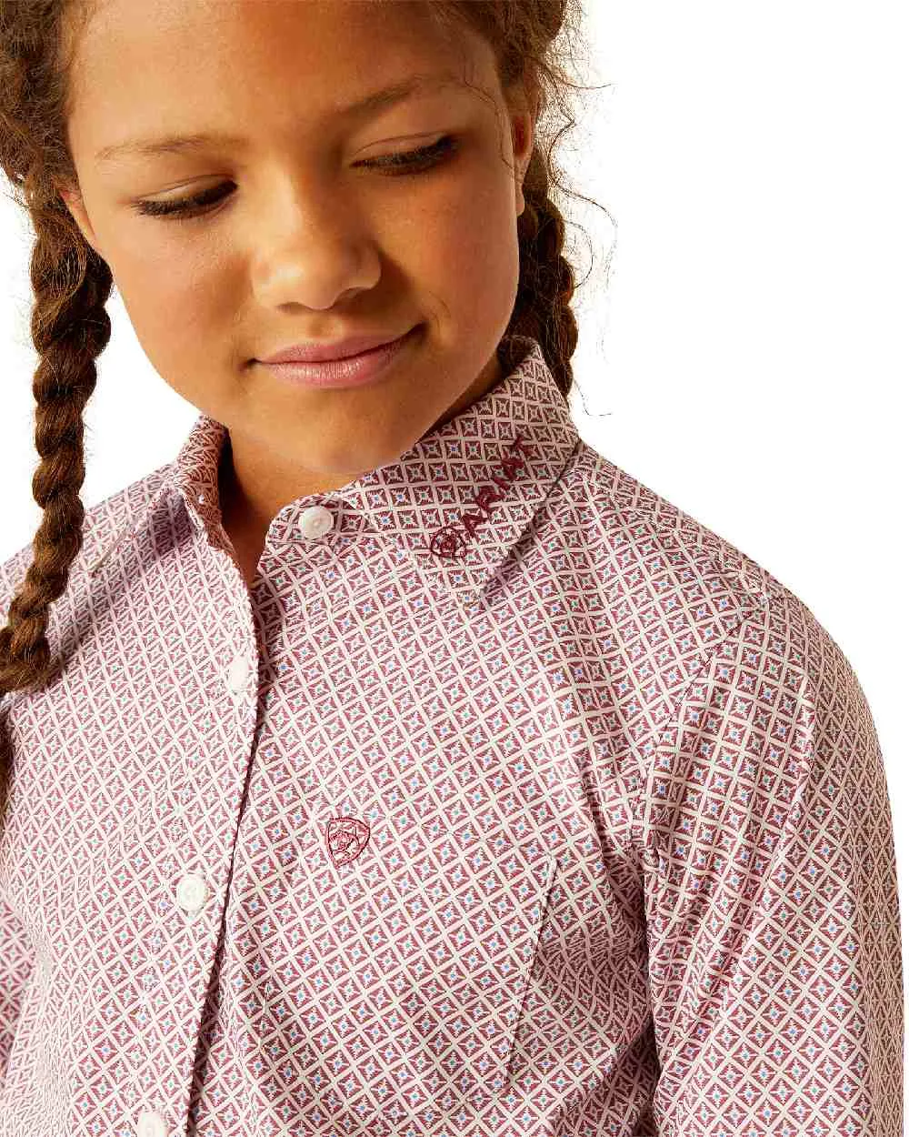 Ariat Childrens Team Kirby Western Shirt