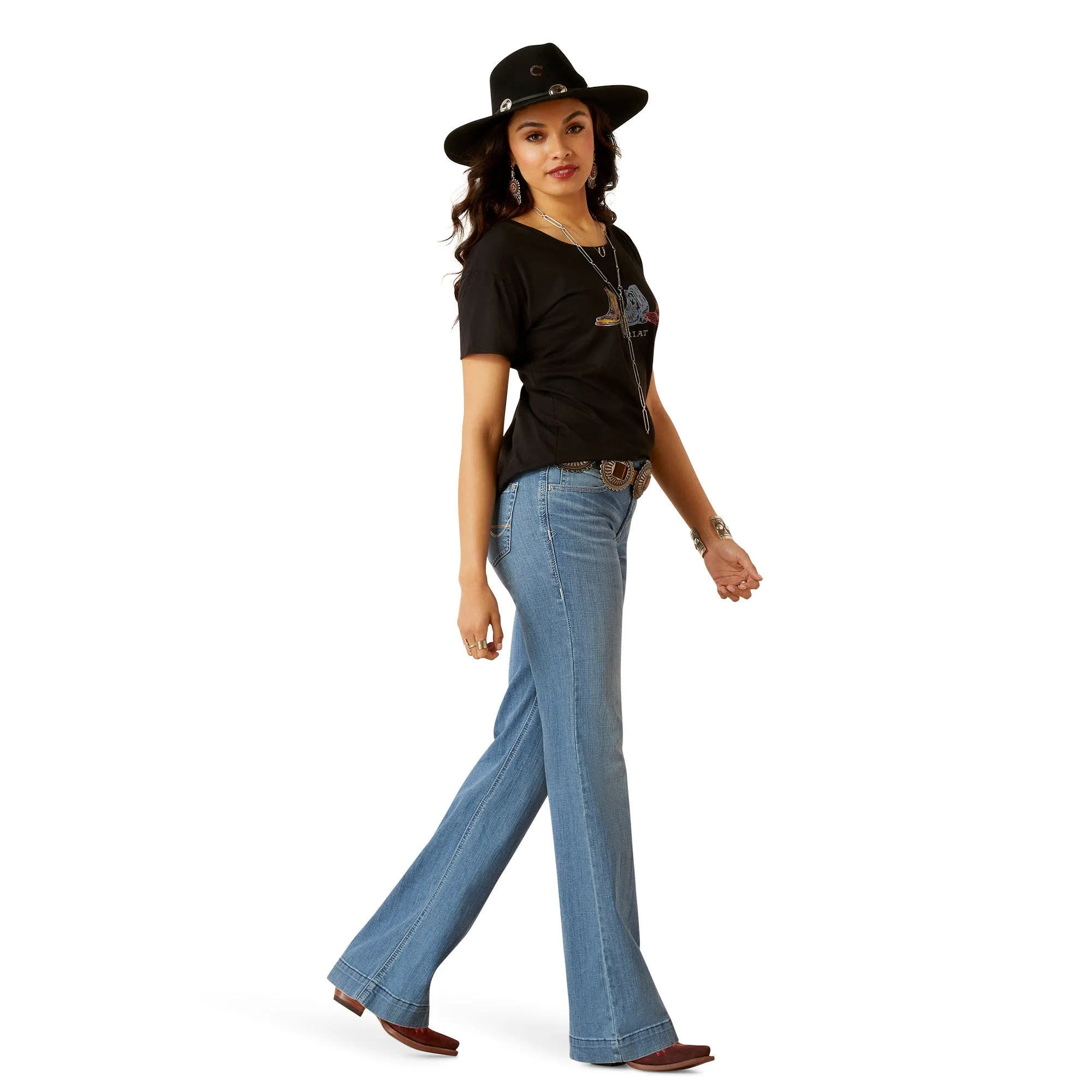 Ariat Ladies 10045402 Perfect Rise Milli Jeans in Tennessee