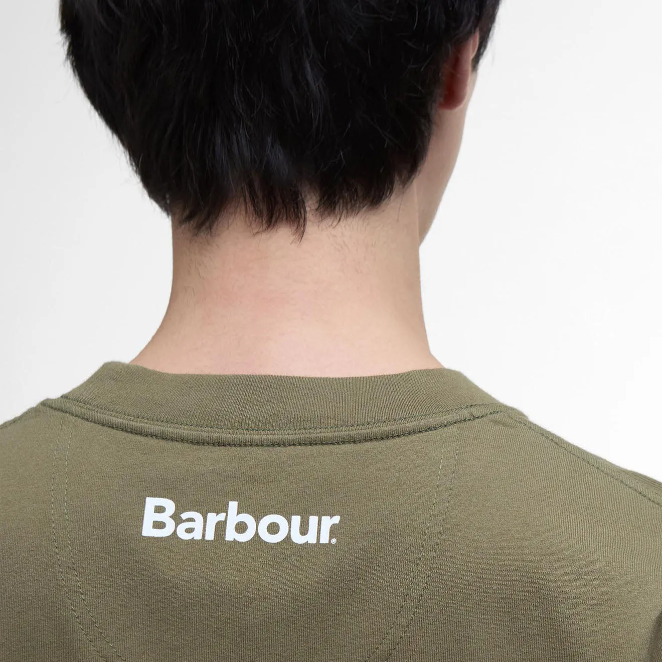 Barbour All-Weather Graphic Fit T-Shirt Mid Olive