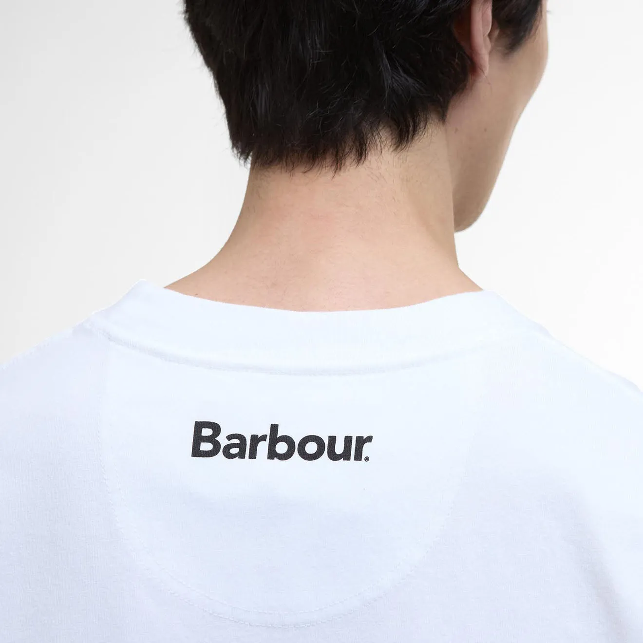 Barbour All-Weather Graphic Fit T-Shirt White