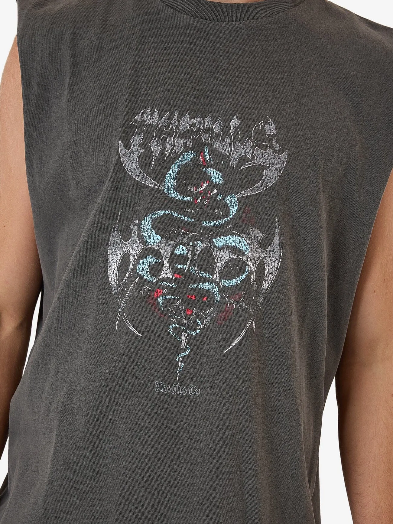 Bitter End Merch Fit Muscle Tee - Merch Black