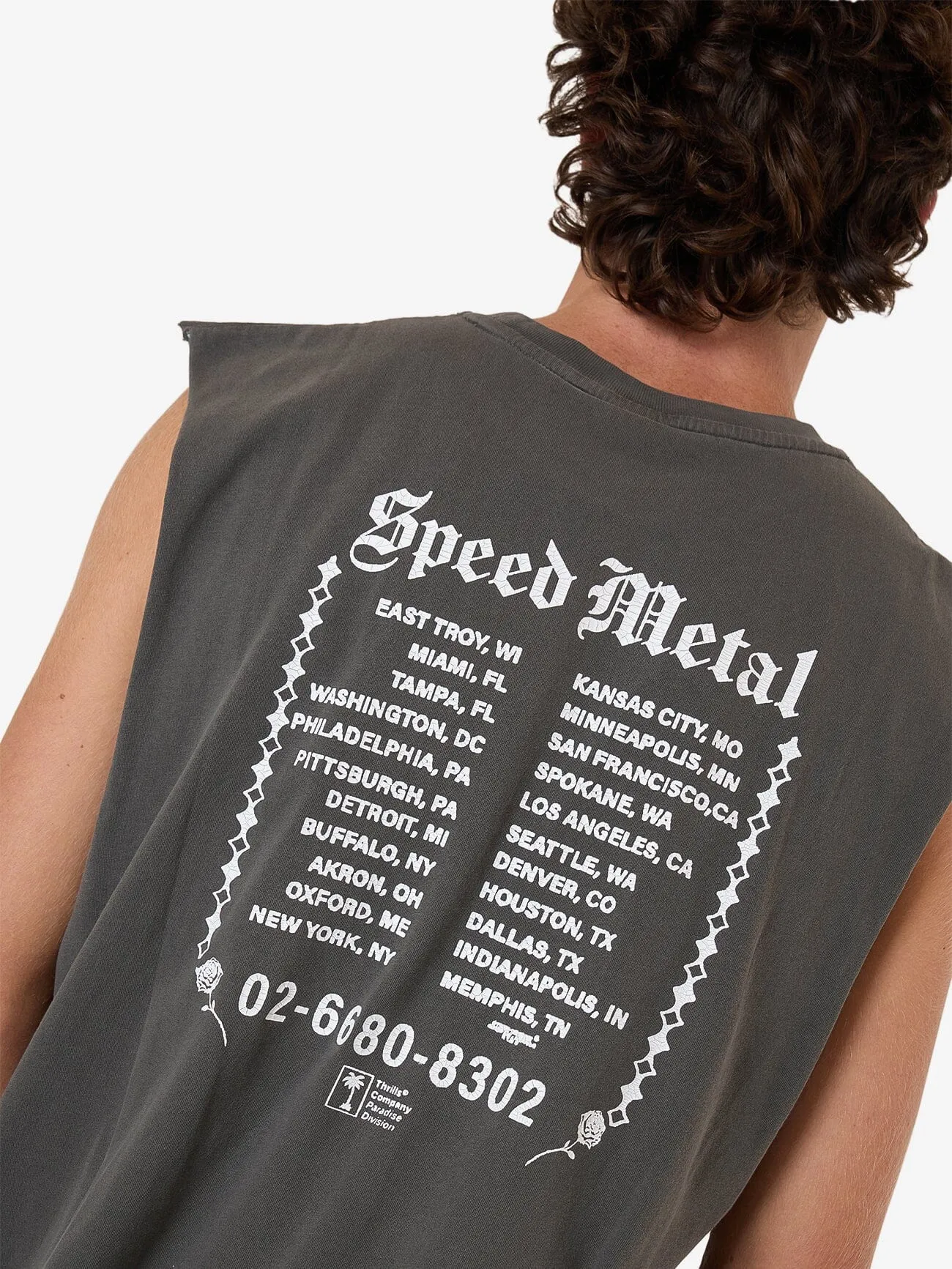 Bitter End Merch Fit Muscle Tee - Merch Black