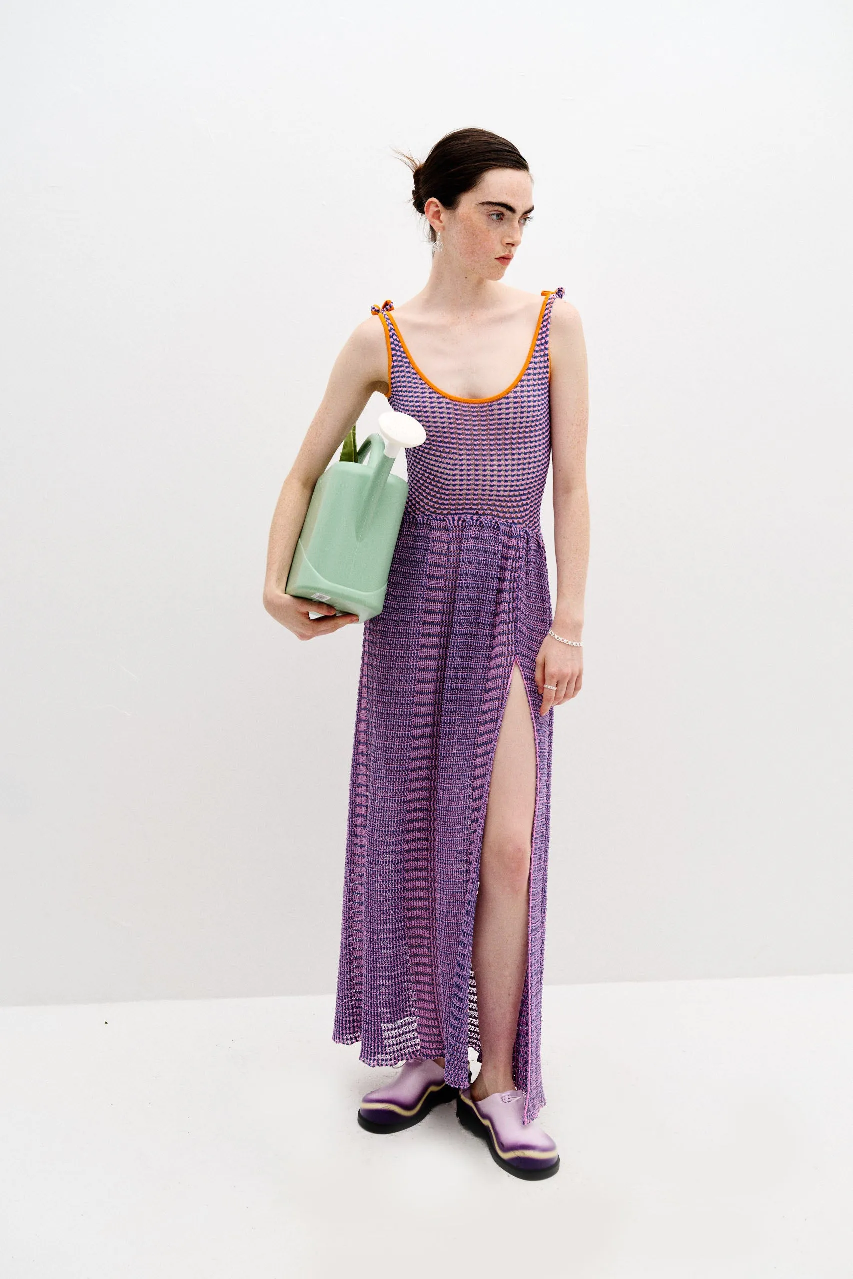 BRASSICA CROCHET TANK DRESS