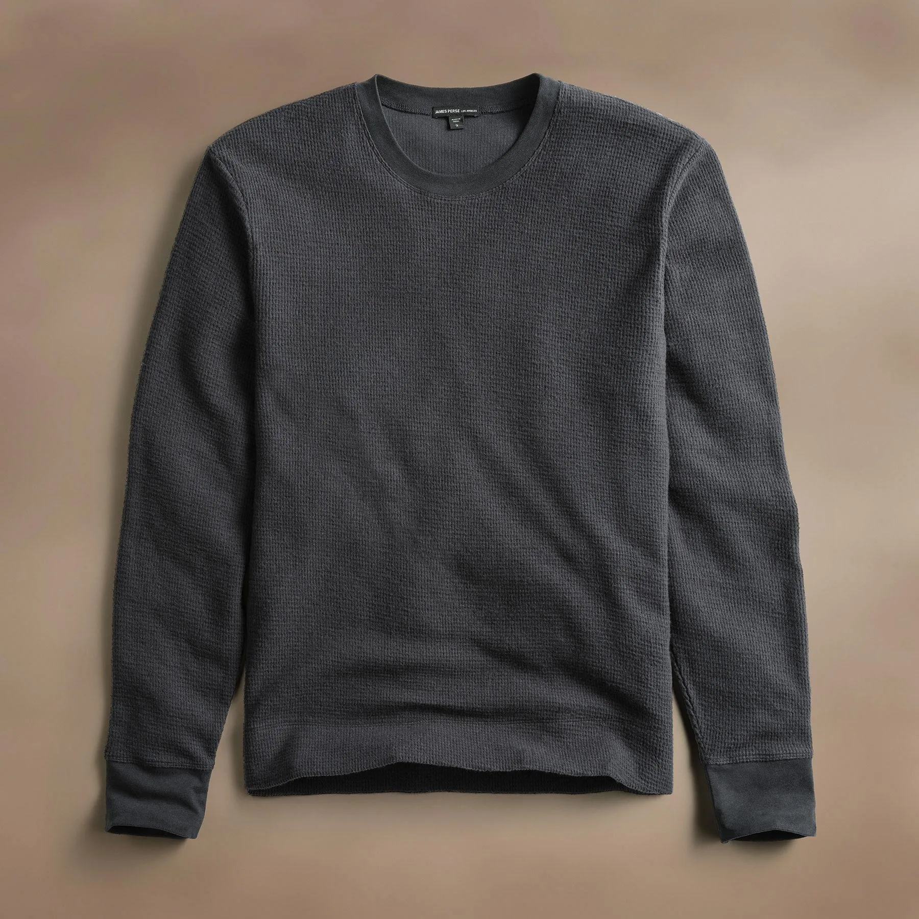 Brushed Thermal Crew Neck - Magma