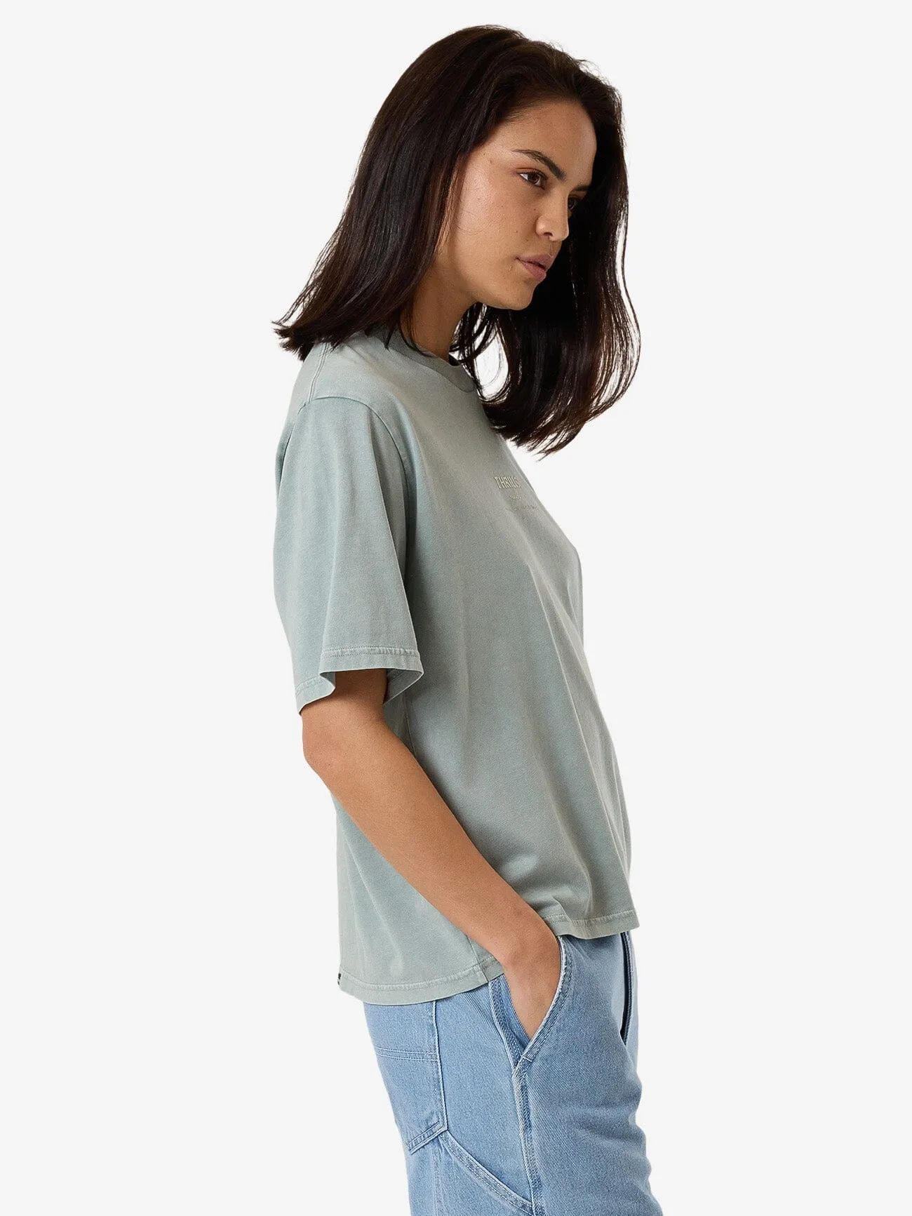 Cache Square Tee - Stormy Sea