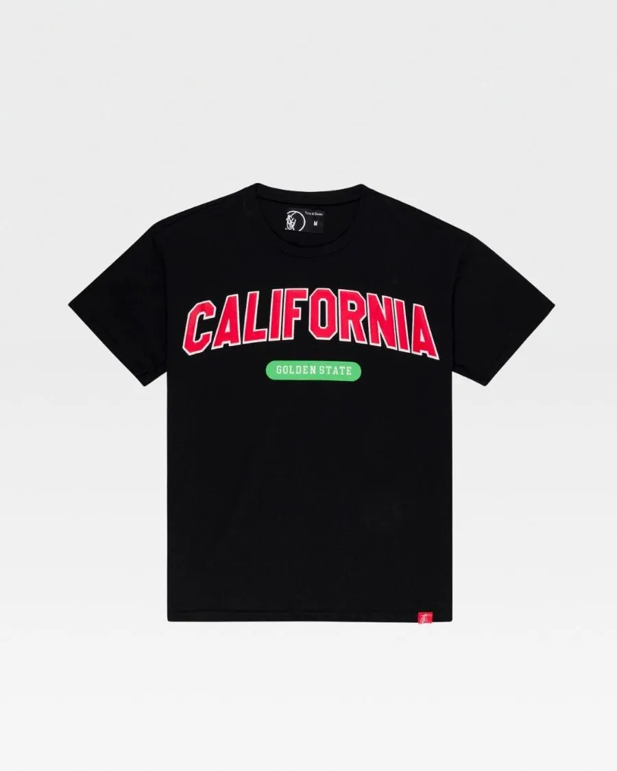 California Golden Gate Classic Black Tee