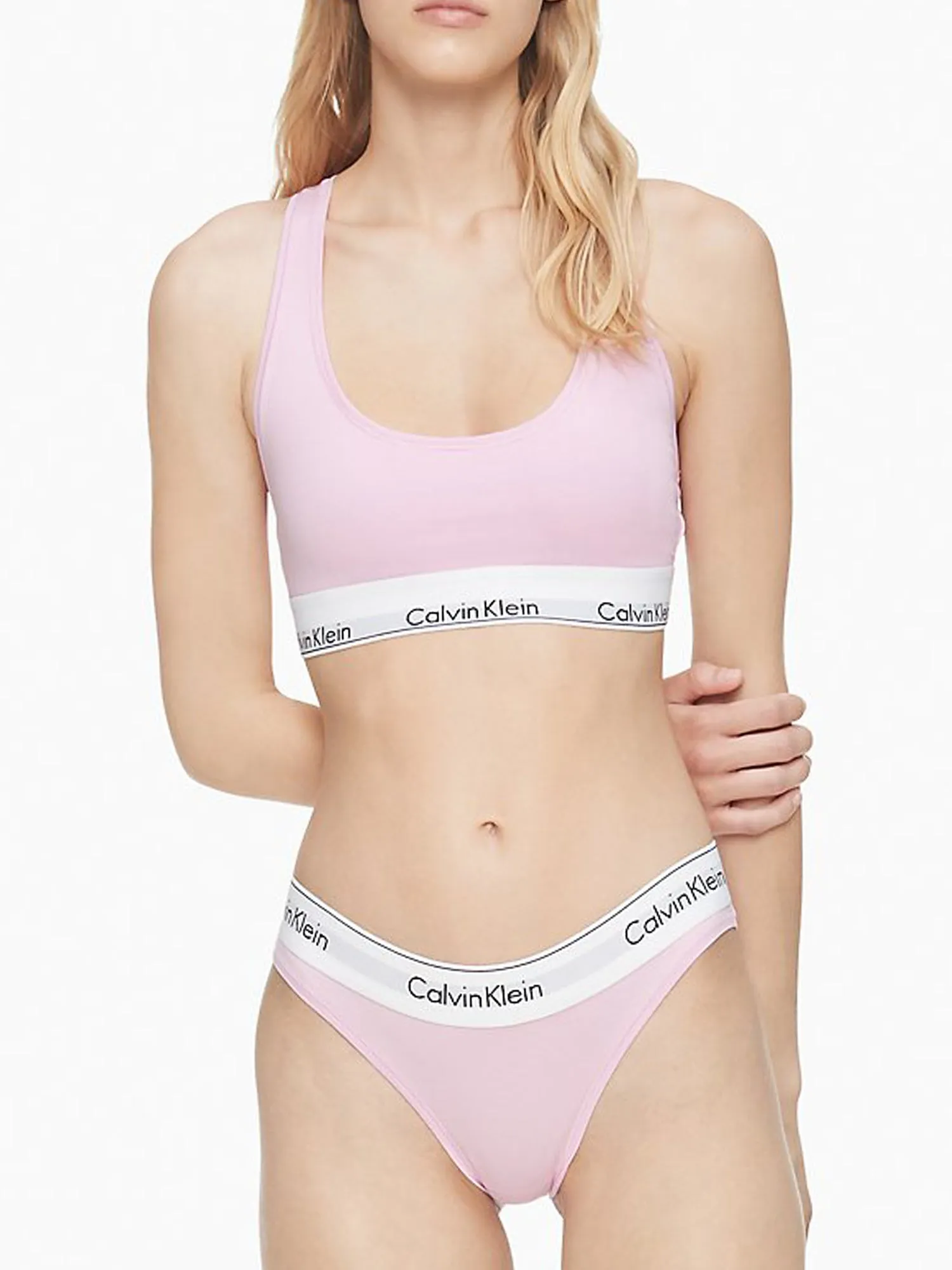 CALVIN KLEIN MODERN COTTON UNLINED BRALETTE - CLEARANCE