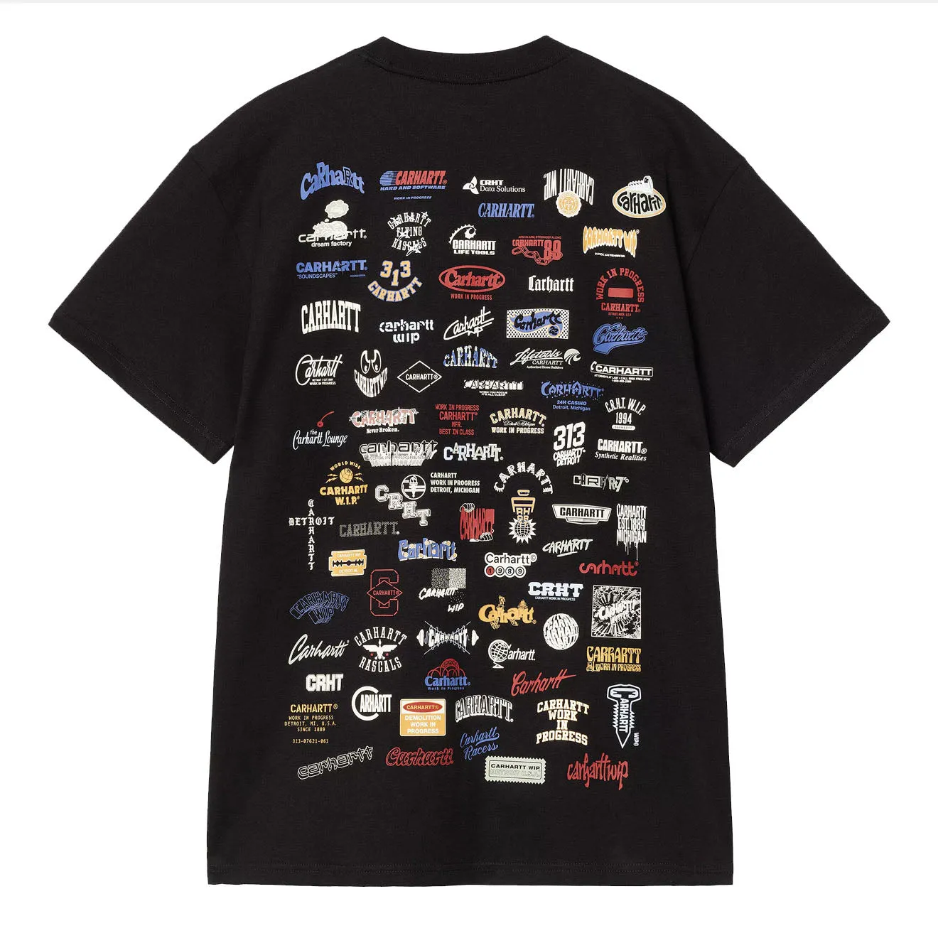 Carhartt WIP S/S Logo T-Shirt Black