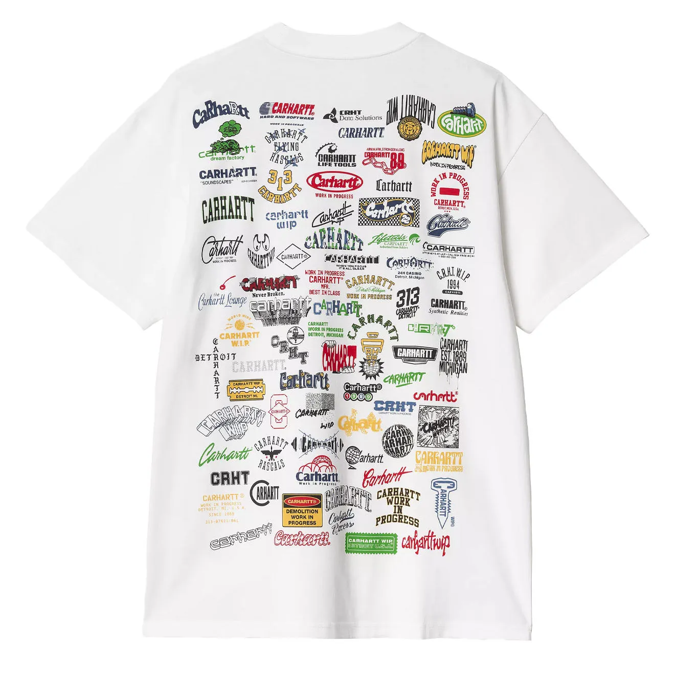 Carhartt WIP S/S Logo T-Shirt White