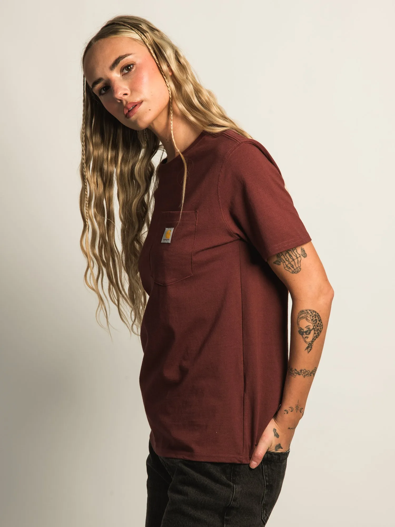CARHARTT WORKWEAR POCKET T-SHIRT - BARN