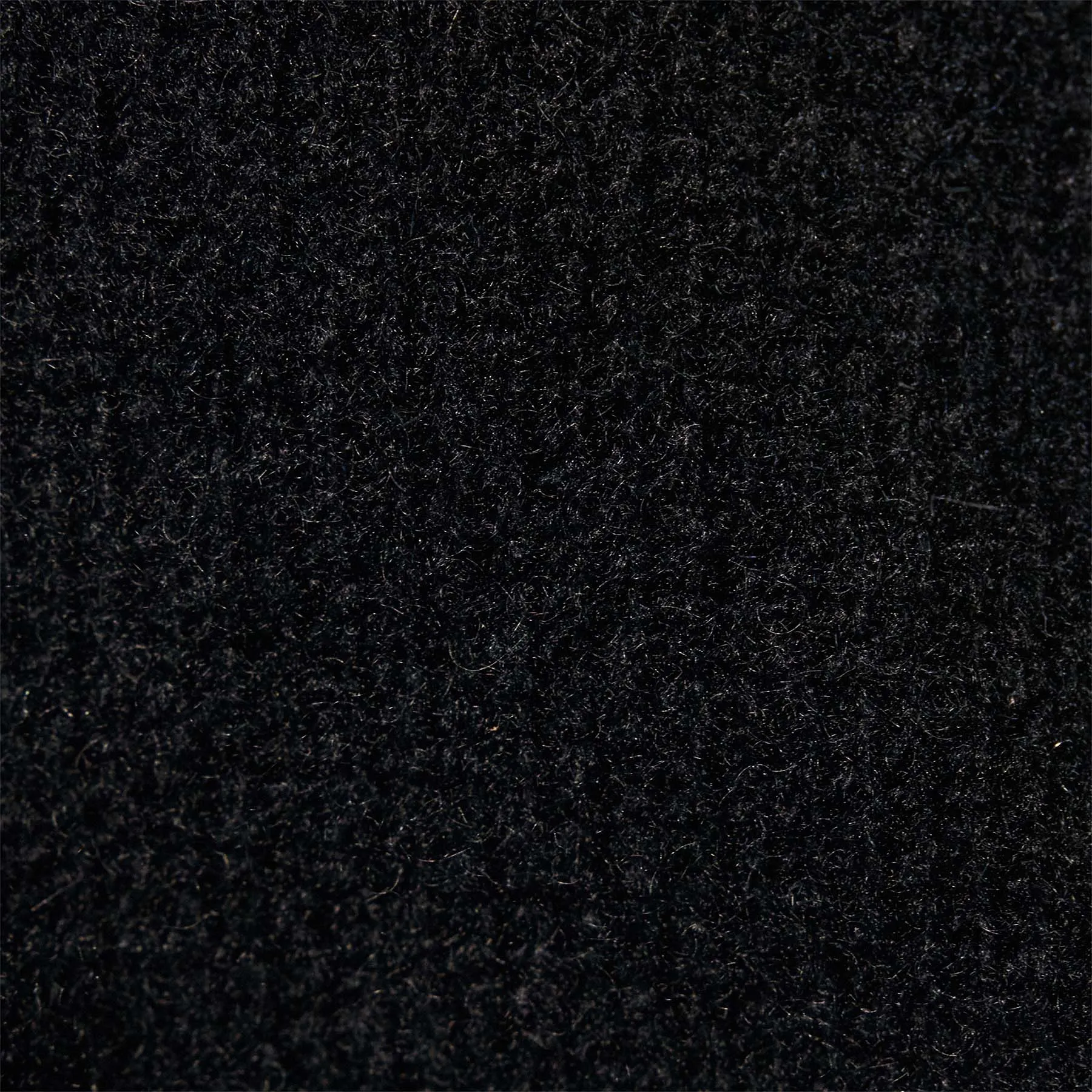 Cashmere Saddle Shoulder Crew Neck - True Black