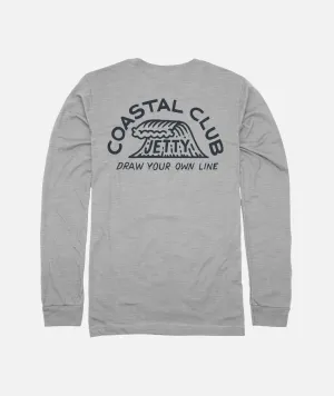 Coastal Club Long Sleeve - Athletic Heather
