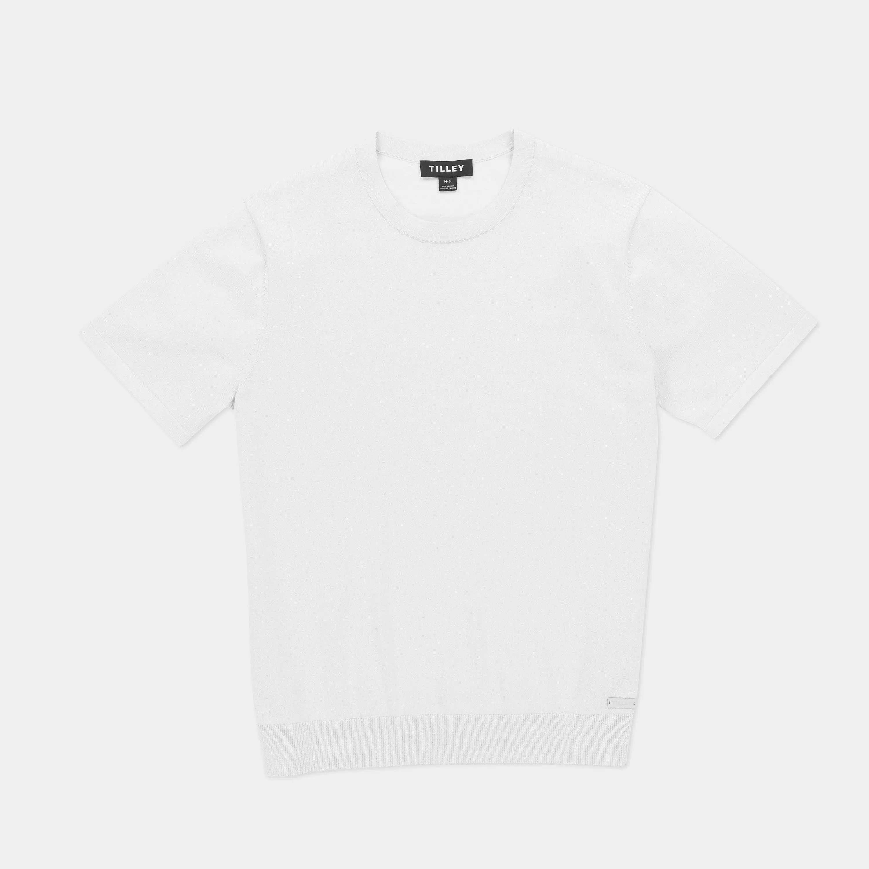 Cotton Nylon Knit Tee