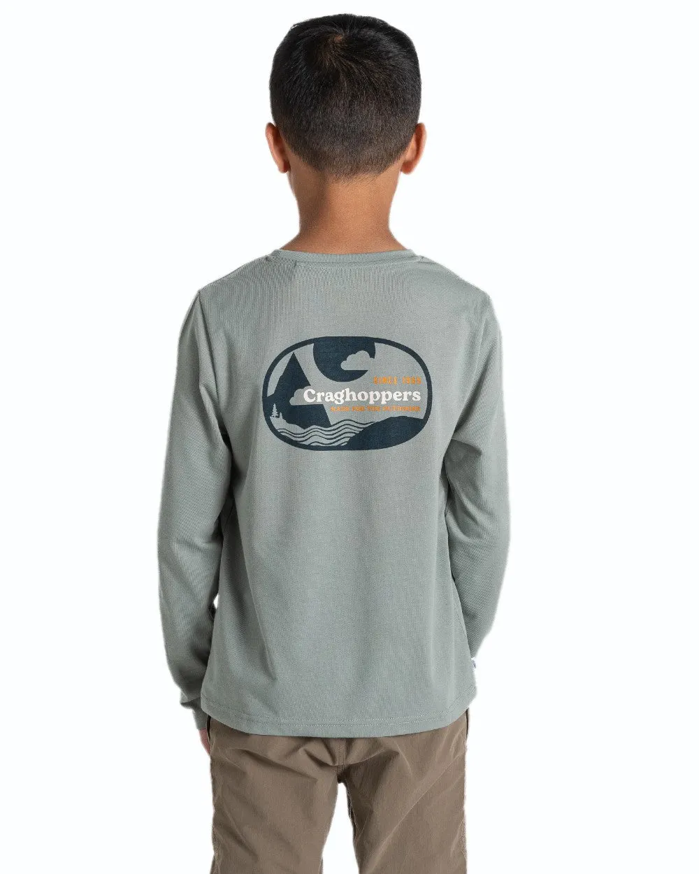Craghoppers Childrens Nosilife Cruz Long Sleeved T-Shirt