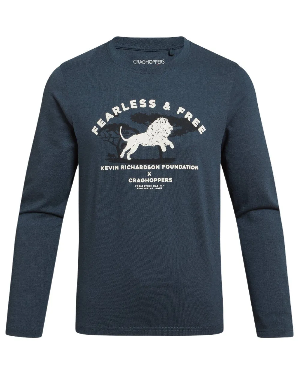 Craghoppers Childrens Nosilife Cruz Long Sleeved T-Shirt