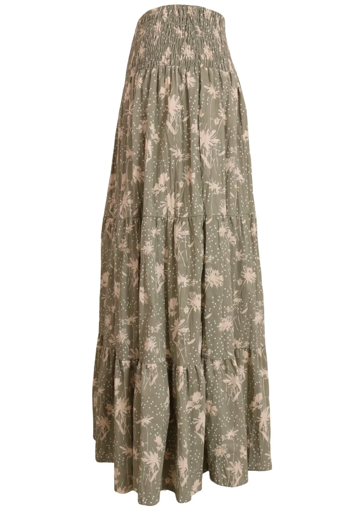 Dawn Maxi Skirt Cascade
