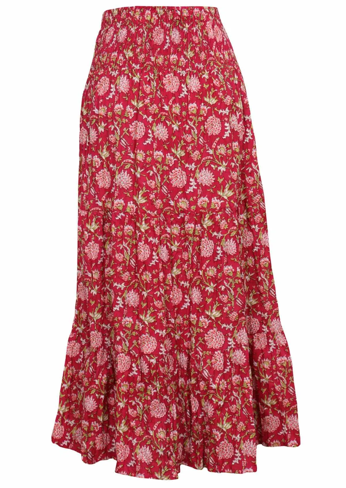 Dawn Maxi Skirt Cranberry