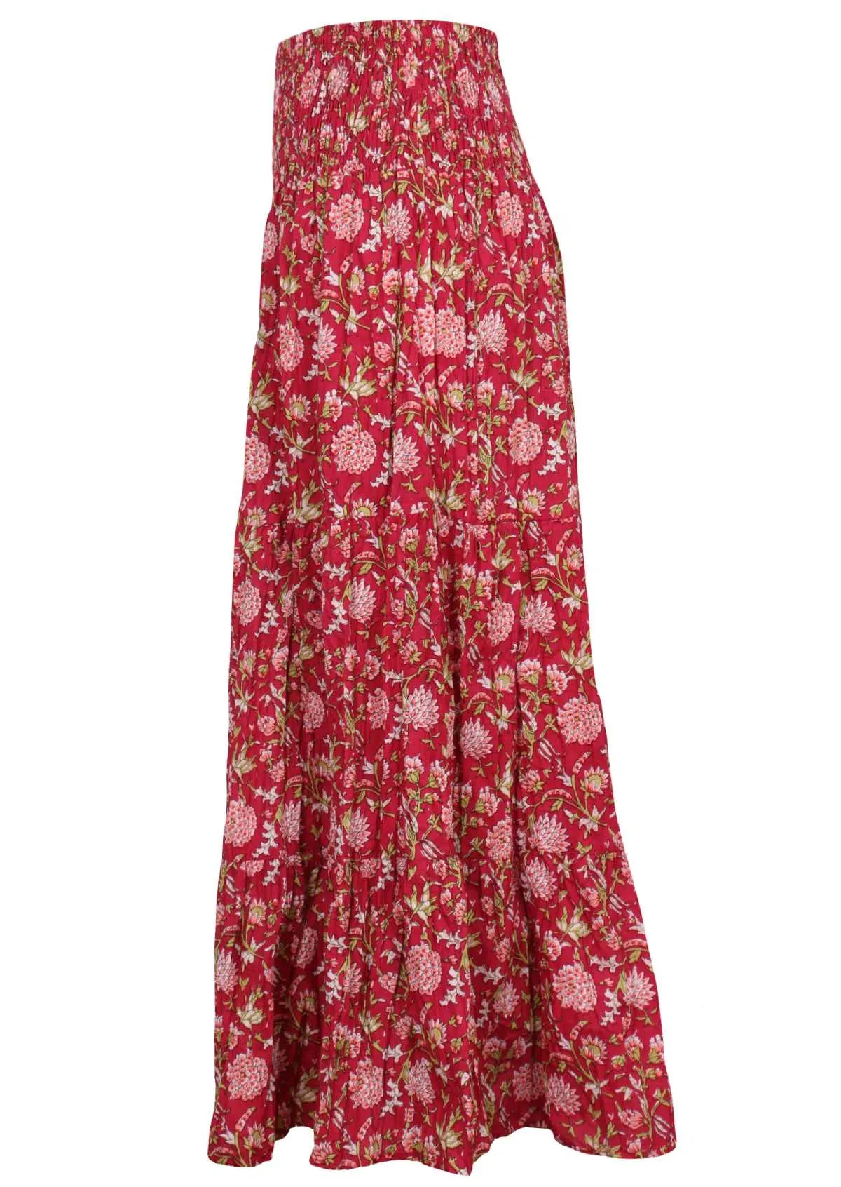 Dawn Maxi Skirt Cranberry