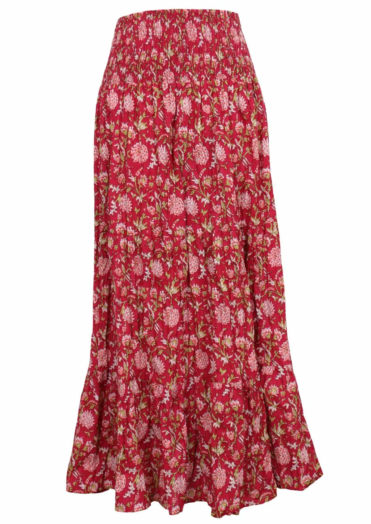Dawn Maxi Skirt Cranberry