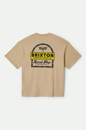 Drayton Heavyweight Relaxed T-Shirt - Cream Classic Wash