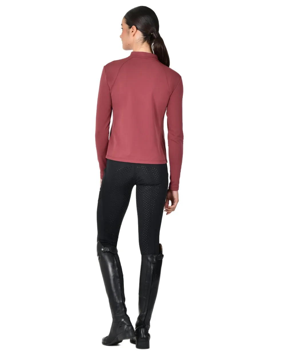 Dublin Womens Brushed Long Sleeve Riding Top