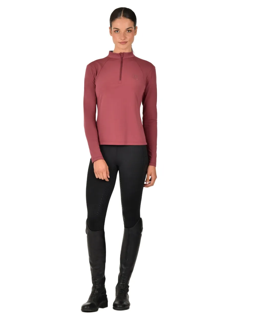 Dublin Womens Brushed Long Sleeve Riding Top