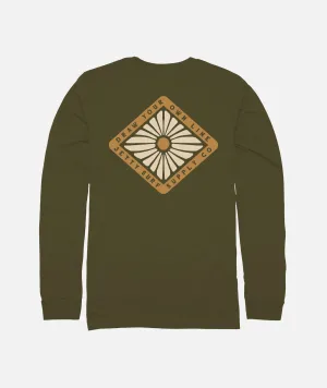 Flare Long Sleeve - Military Green