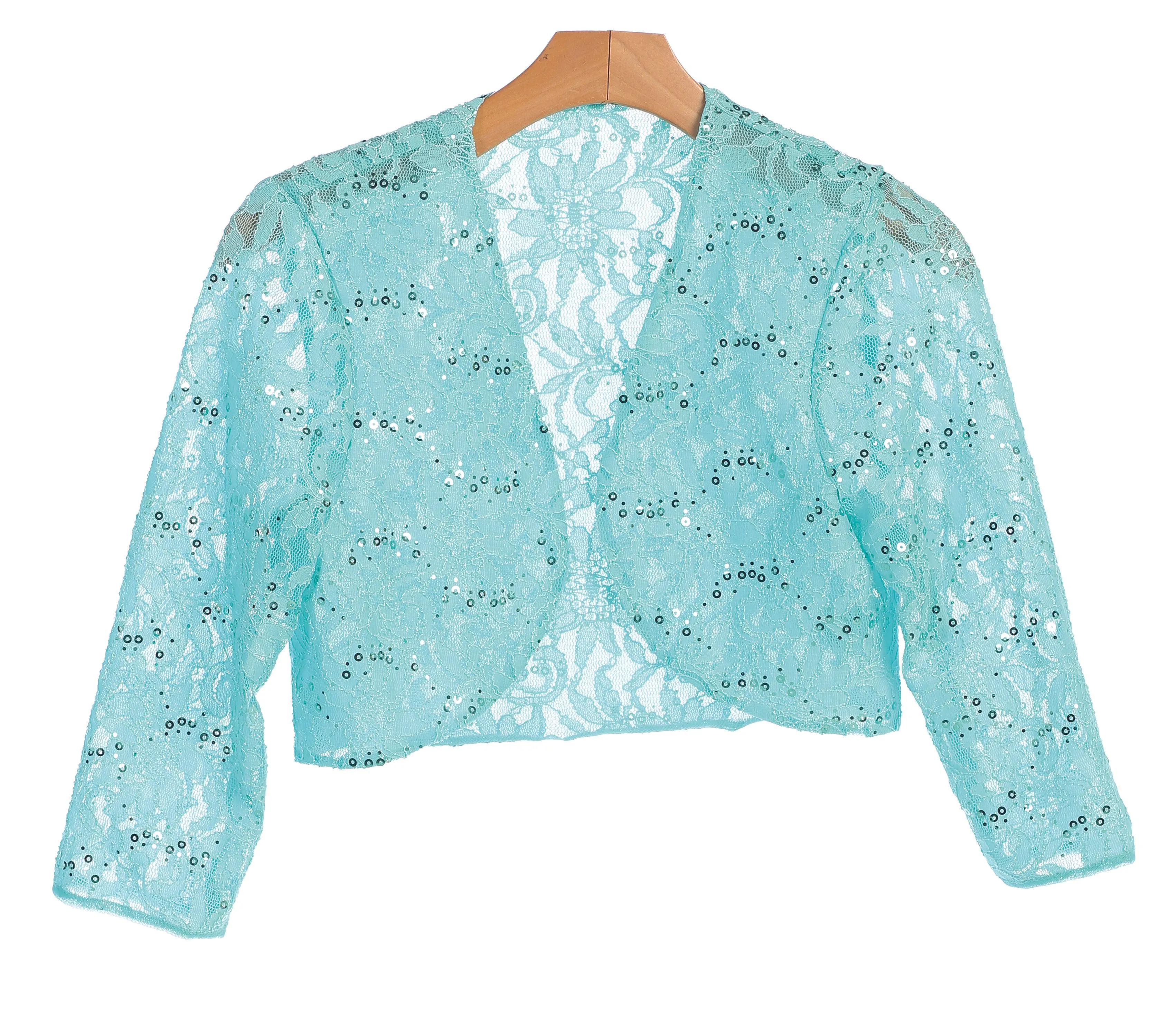 Formal Bolero Long Sleeve Lace Jacket
