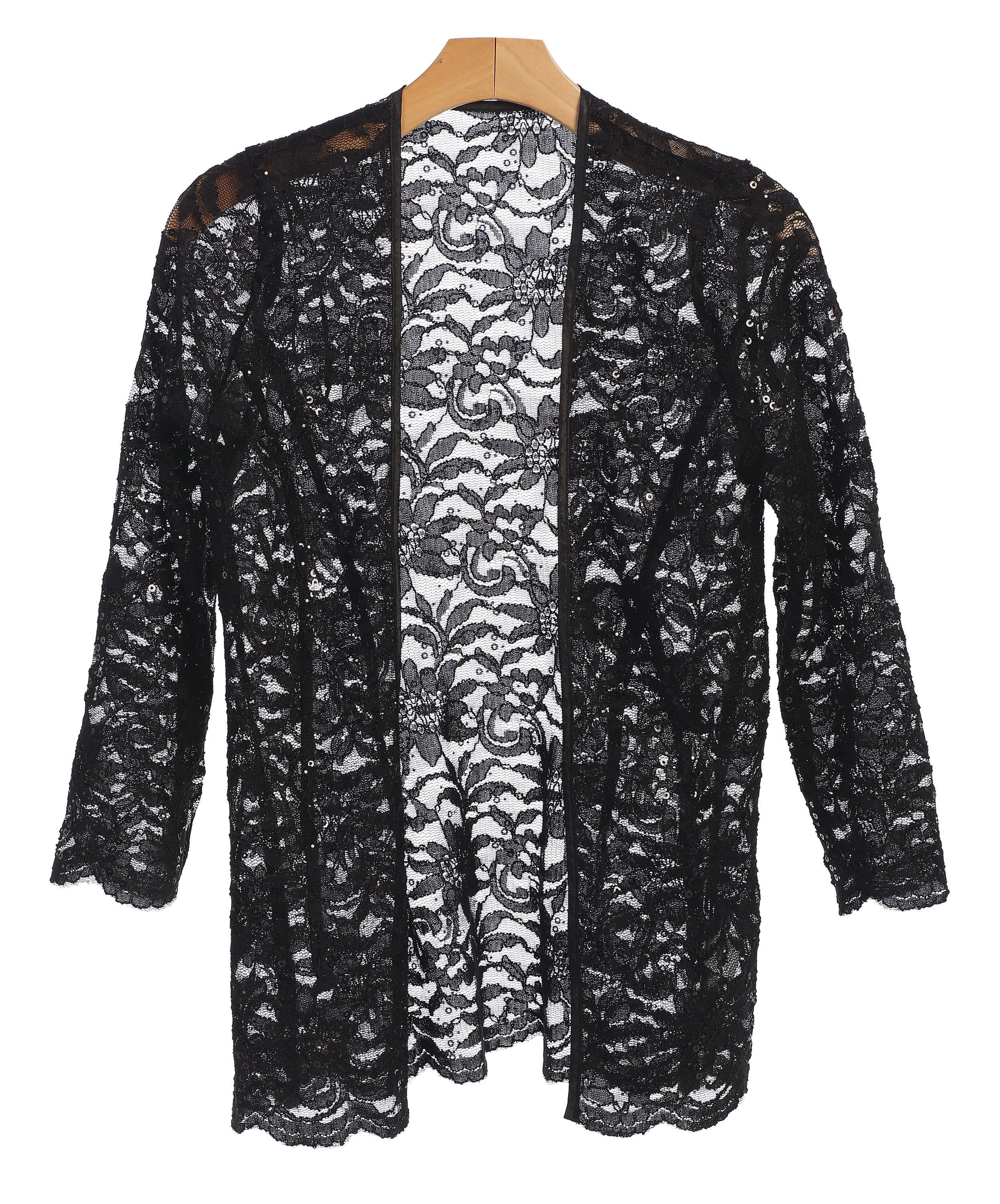 Formal Lace Scallop Edge Jacket