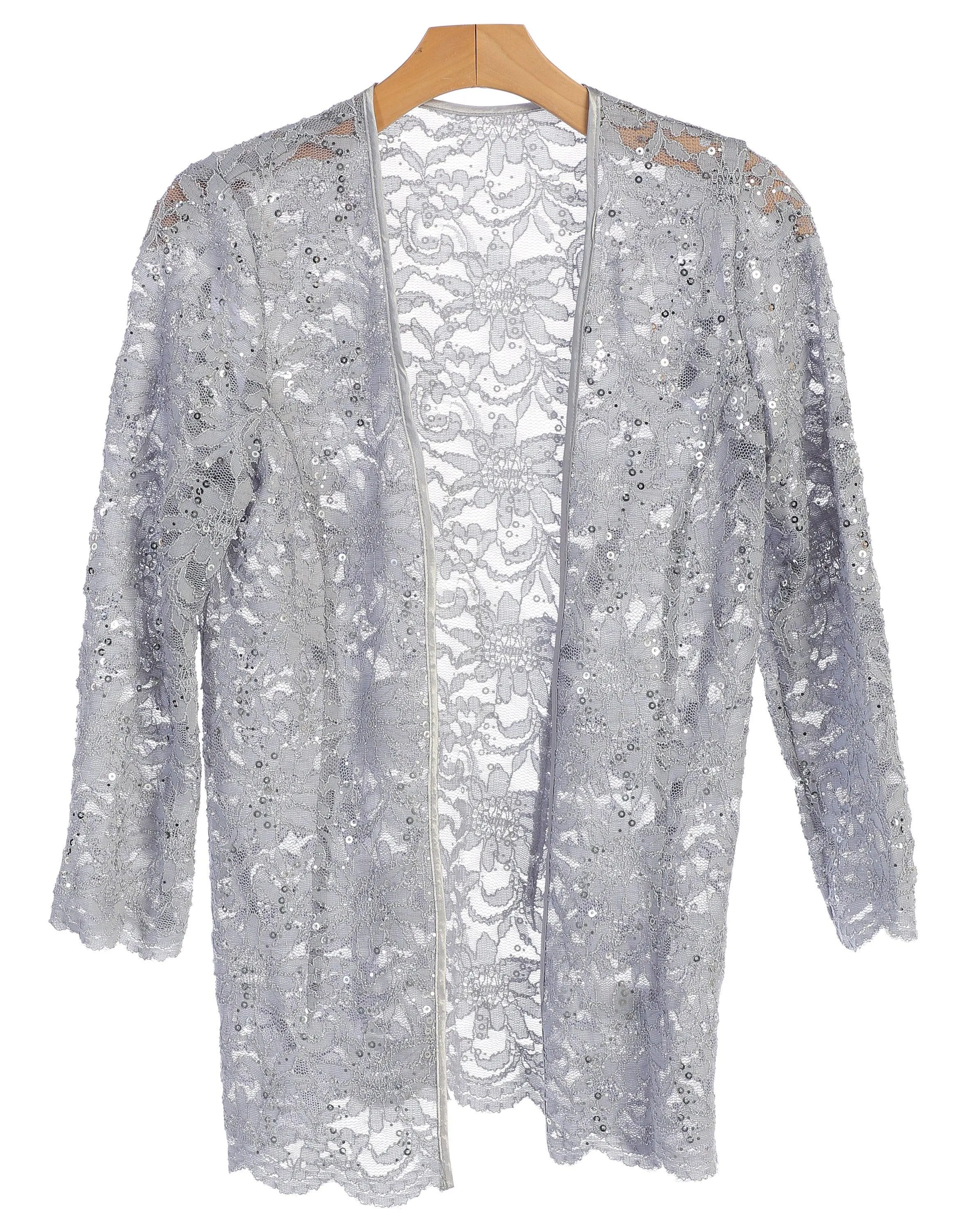 Formal Lace Scallop Edge Jacket