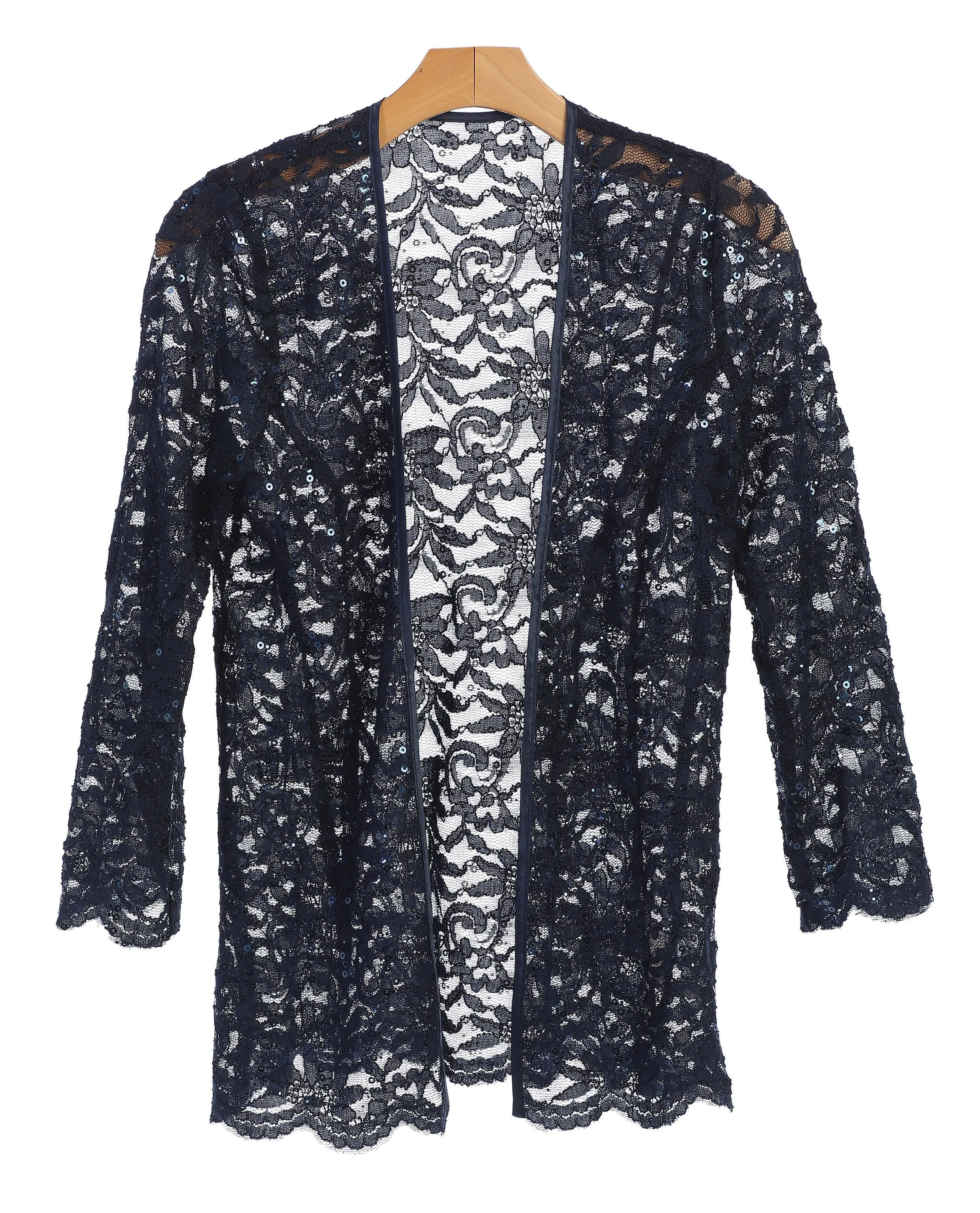 Formal Lace Scallop Edge Jacket
