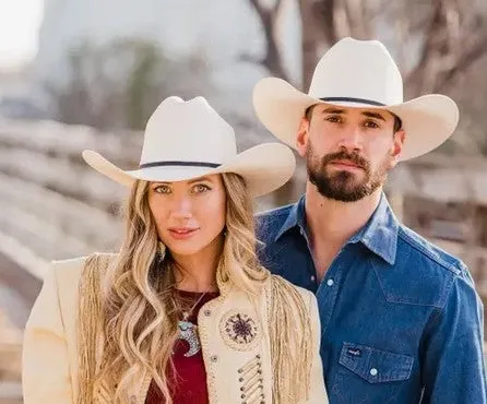 Forth Worth Cream Straw Cattleman Cowboy Hat