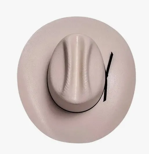 Forth Worth Cream Straw Cattleman Cowboy Hat