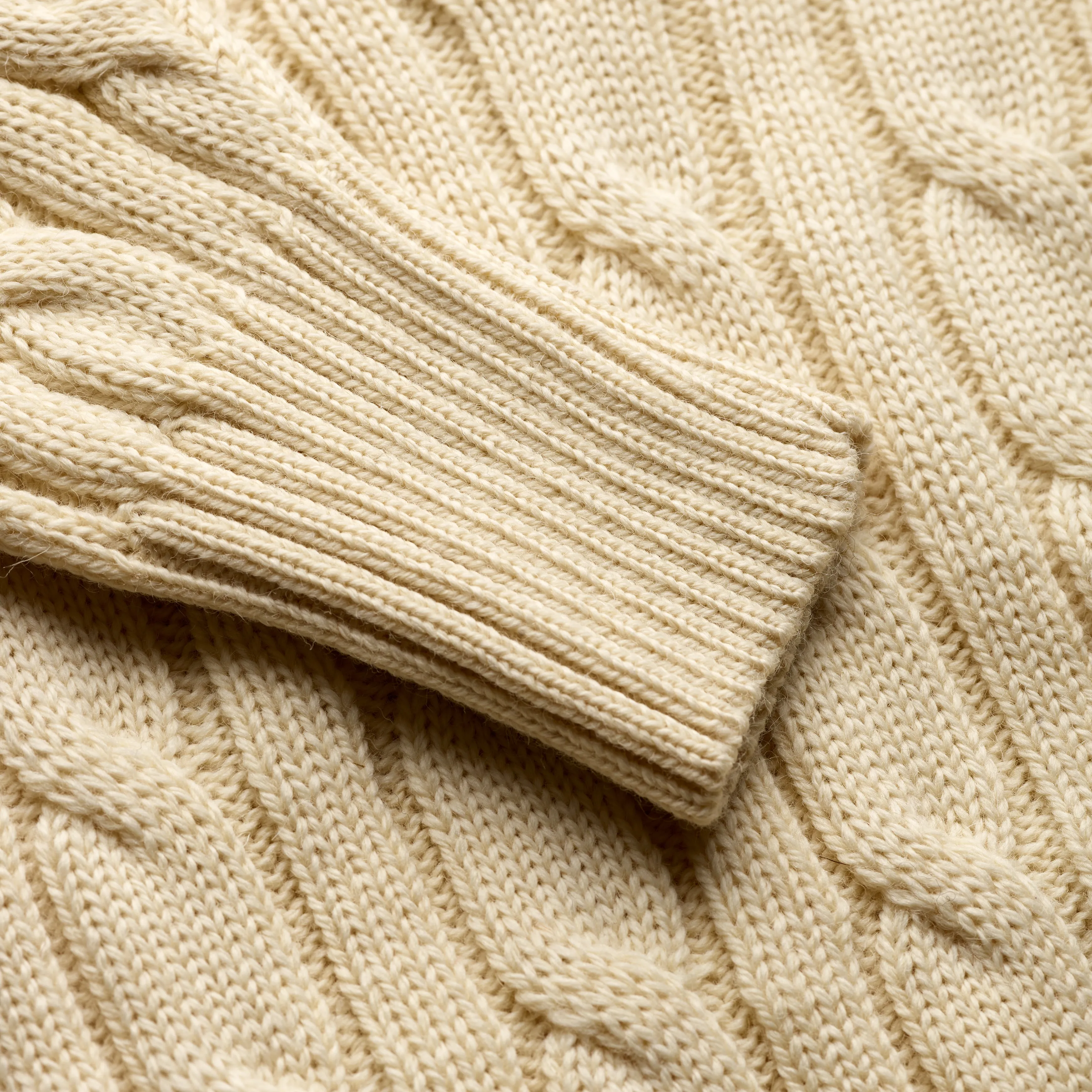Fox Cricket Club Ecru Sweater with Navy. Sun Yellow & Red Stripes