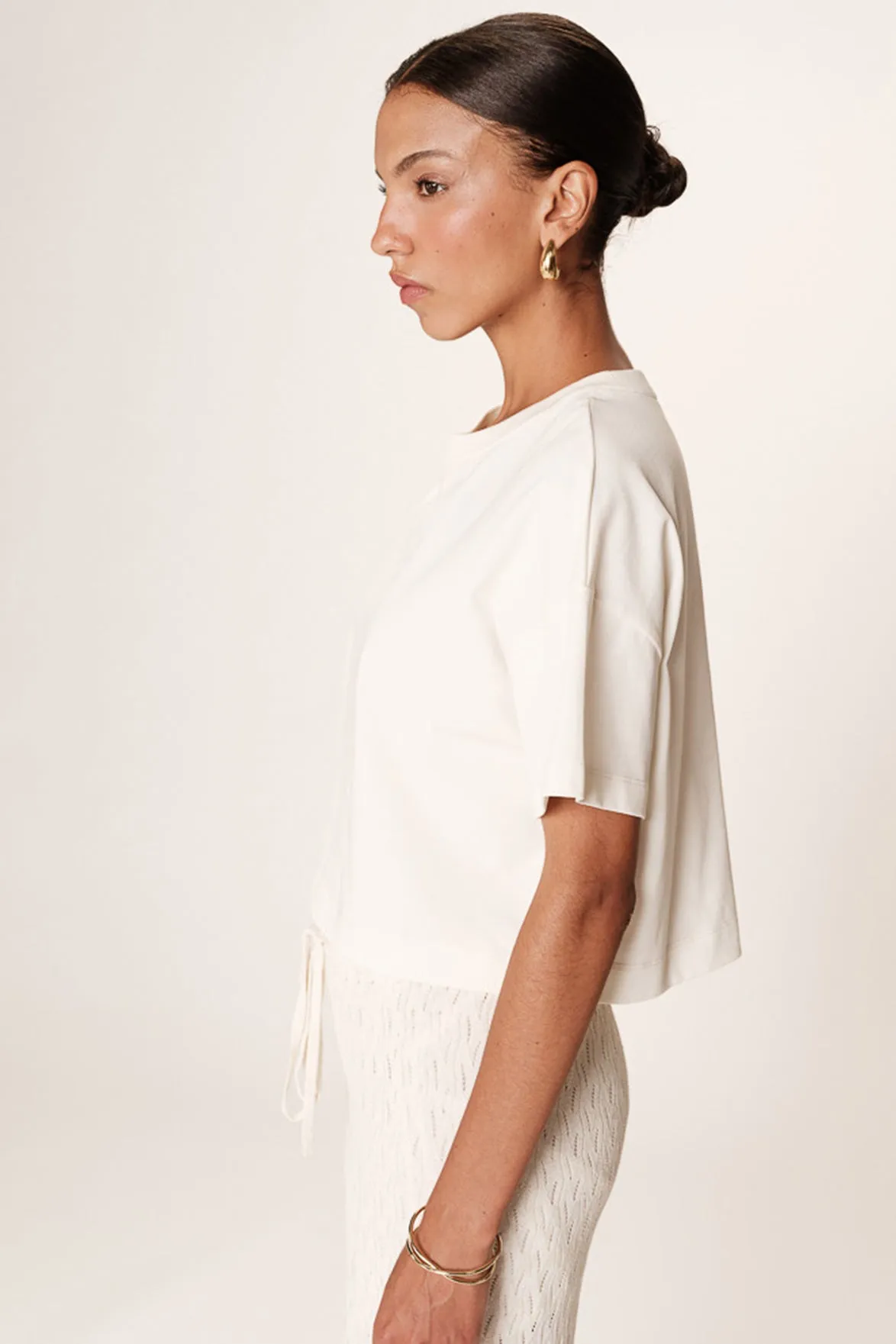 Grace & Mila Rodin Ecru T-Shirt