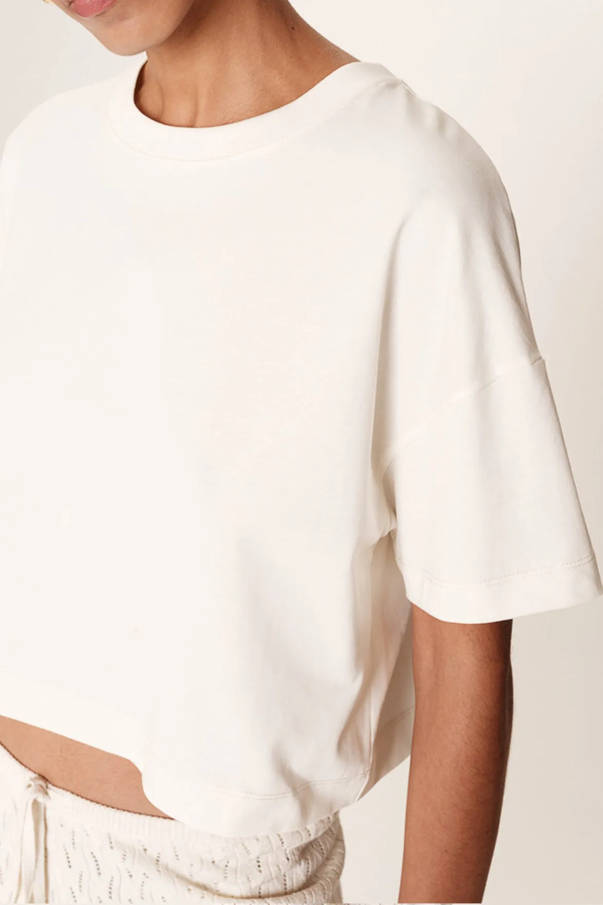 Grace & Mila Rodin Ecru T-Shirt