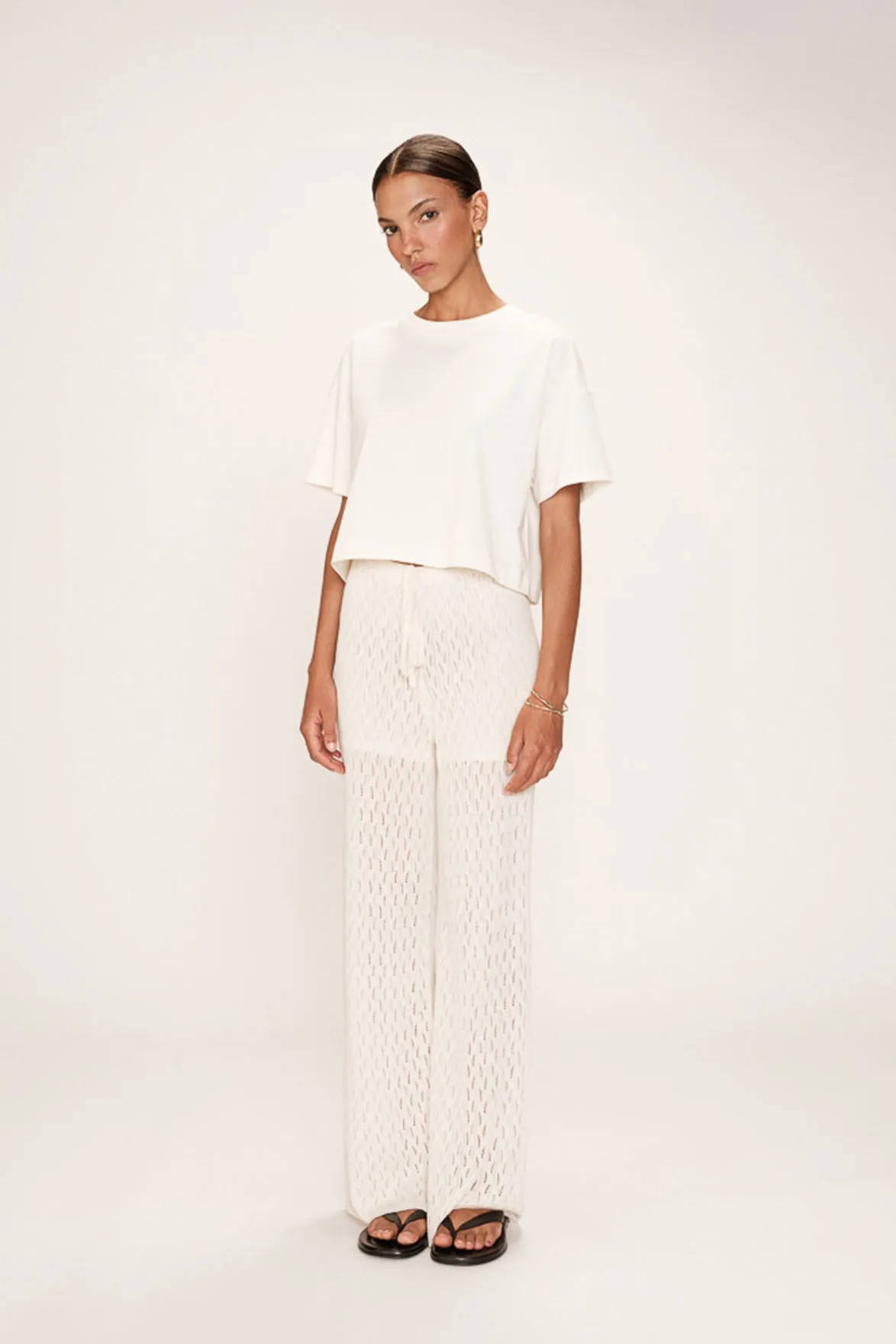 Grace & Mila Rodin Ecru T-Shirt