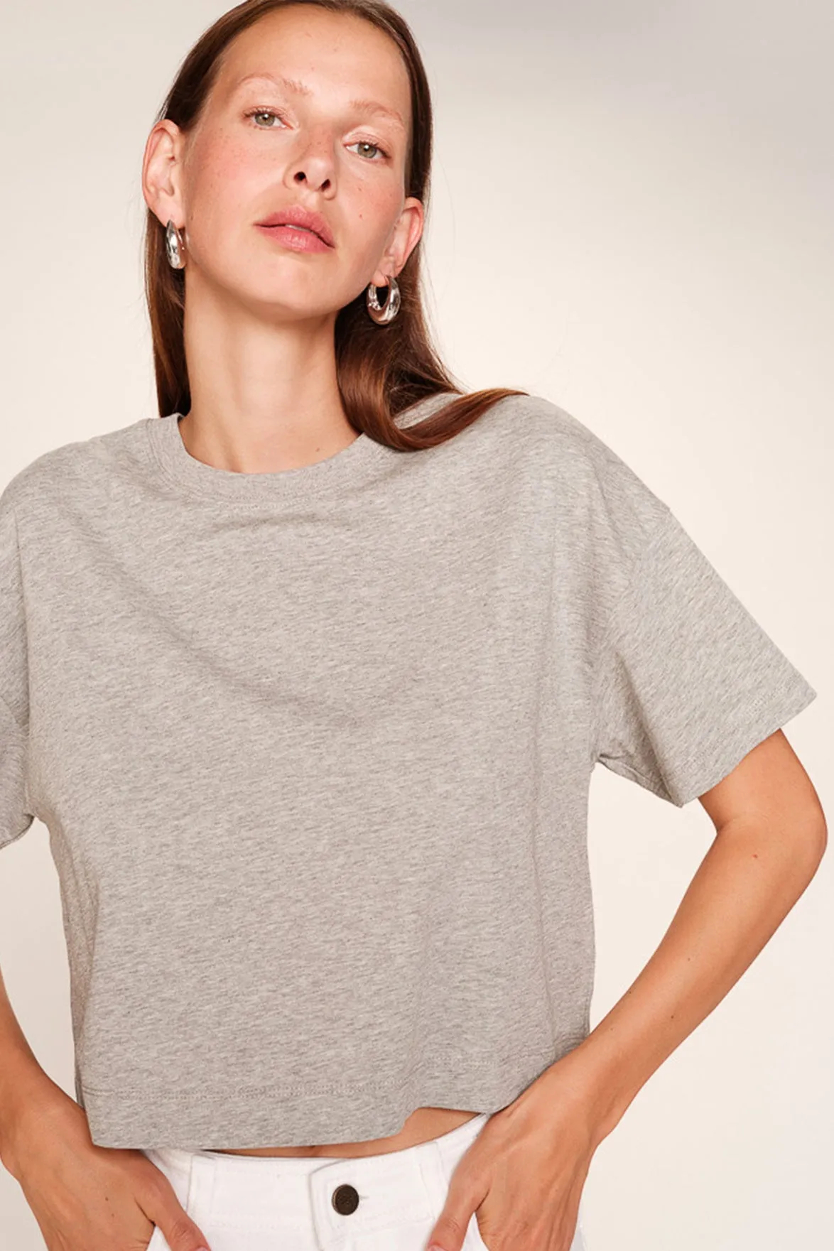 Grace & Mila Rodin Gris T-Shirt