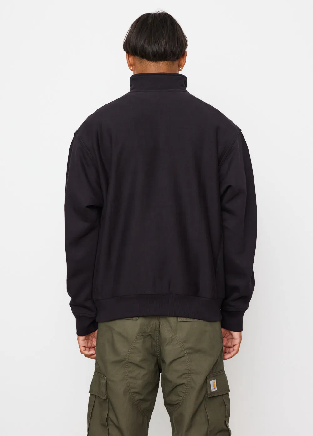 Half Zip American Script Sweatshirt