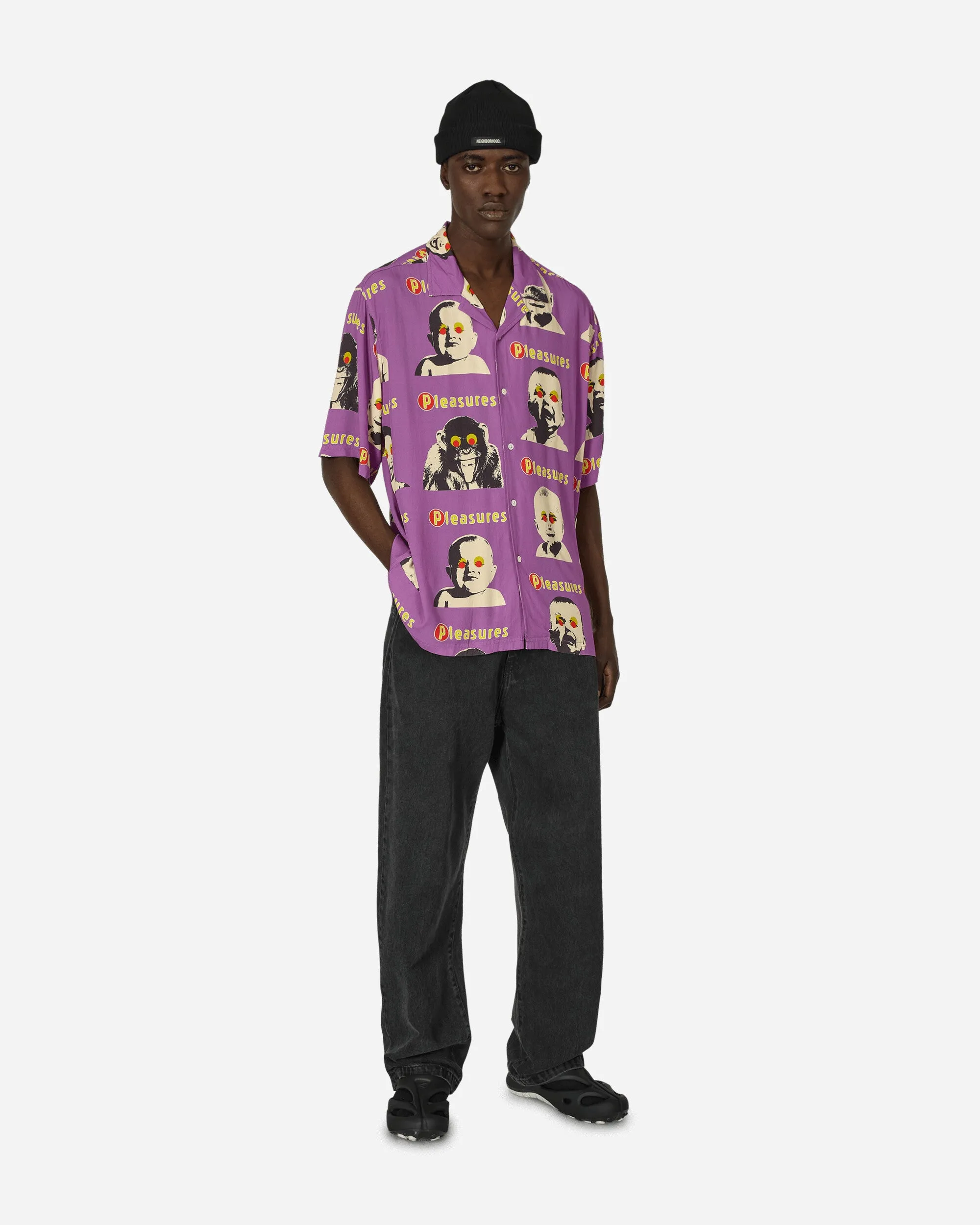 Head Shirt Down Purple
