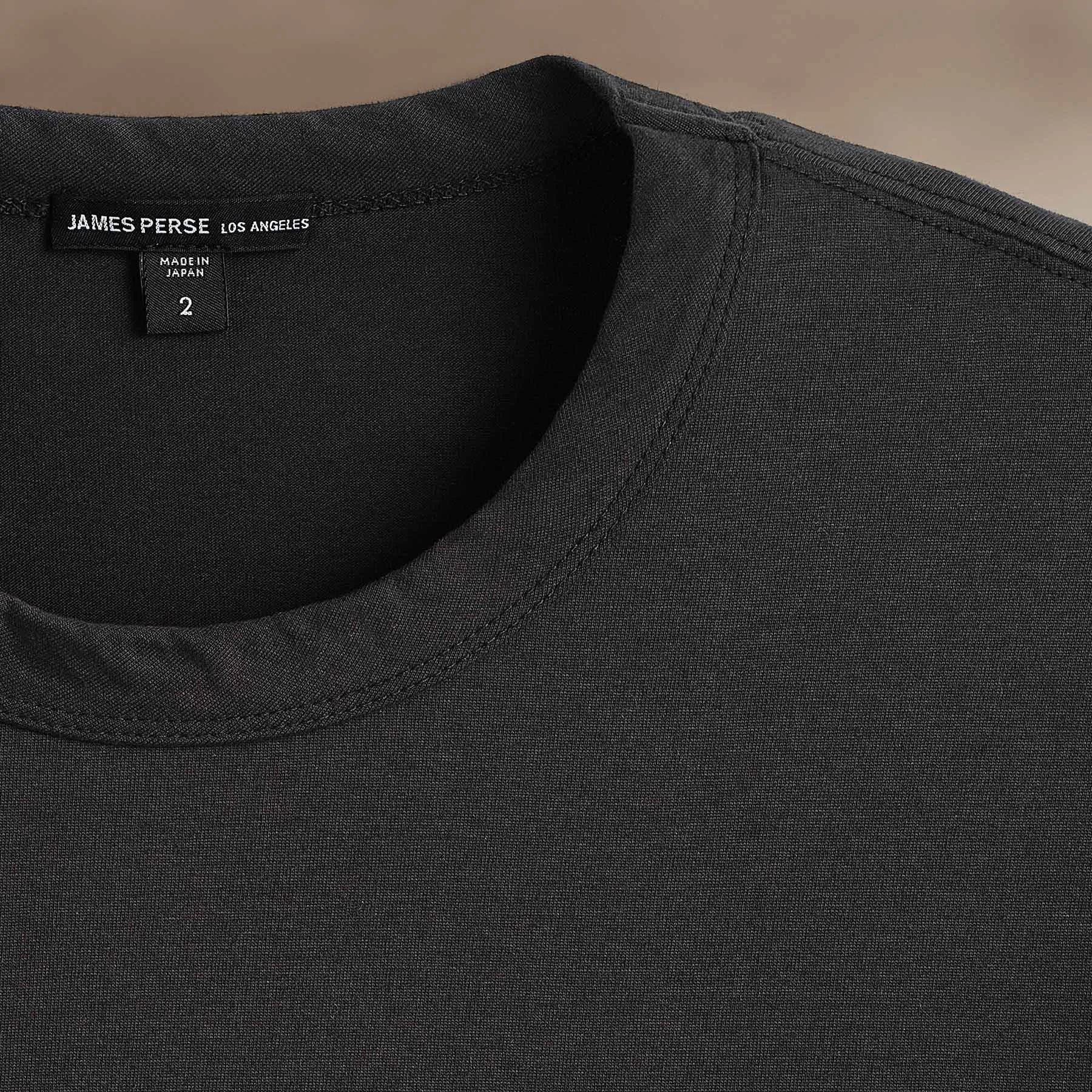 Heavy Luxe Jersey Crew - Magma
