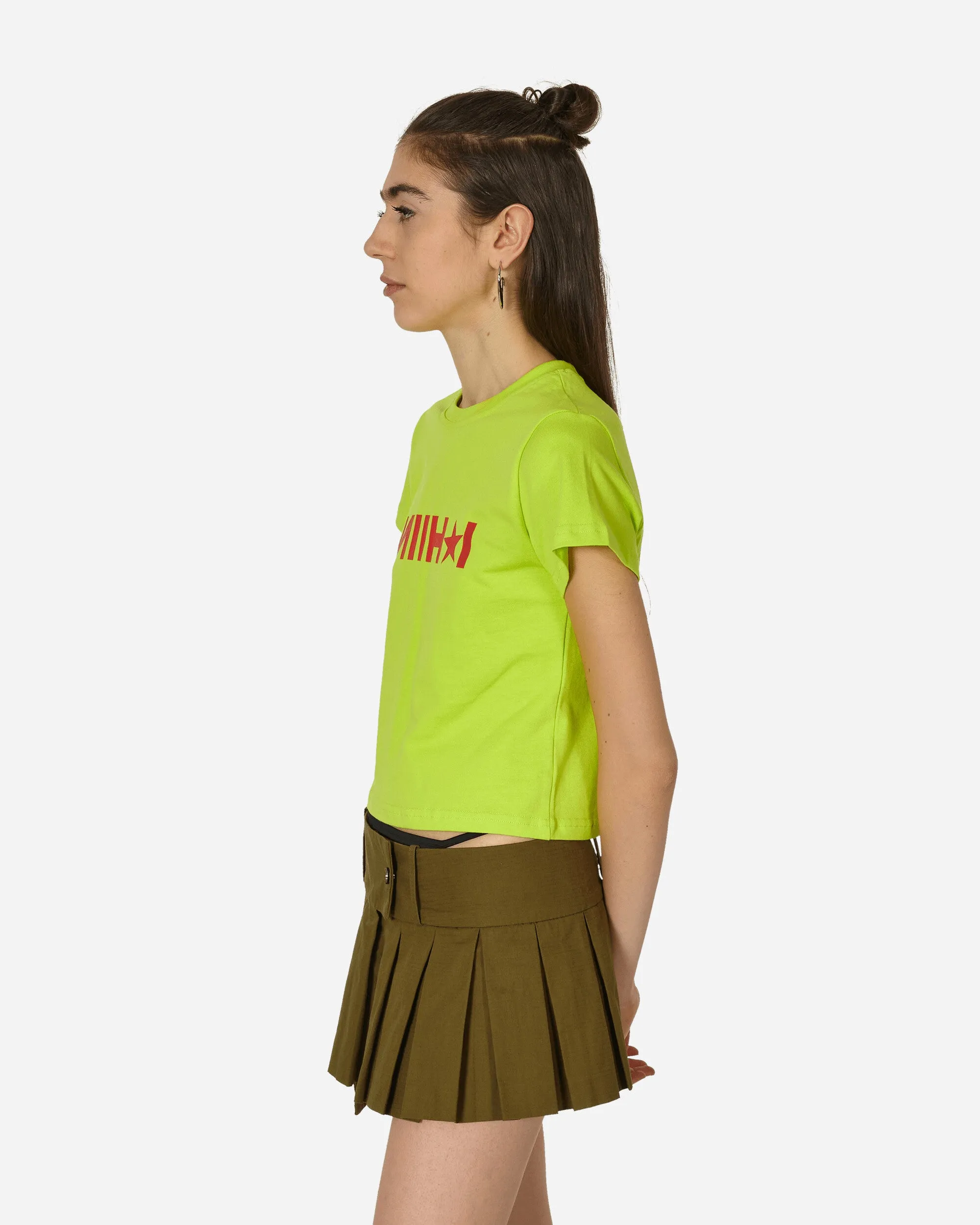 High Star Baby Tee Neon Yellow