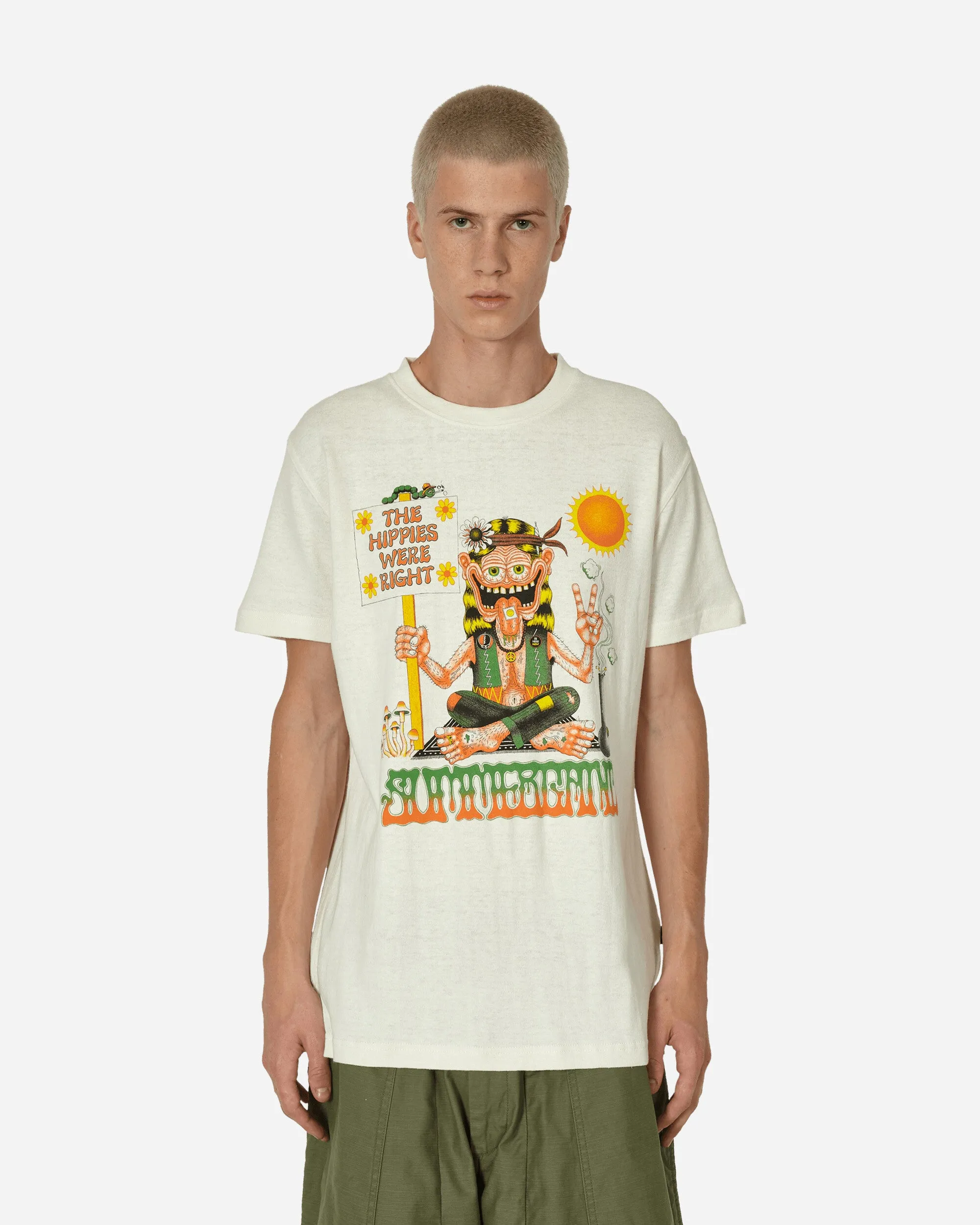 Hippies Were Right T-Shirt Natural