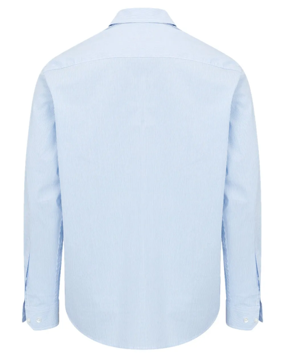 Hoggs of Fife Mens Ingliston Stretch Stripe Shirt